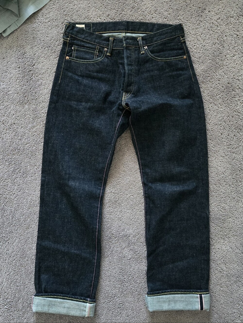 Momotaro Jeans x Hinoya Special Order - 15.7 oz. Selvedge Slim Straight